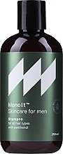 Fragrances, Perfumes, Cosmetics Men Panthenol Shampoo - Monolit Skincare For Men Shampoo For All Hair Types With Panthenol