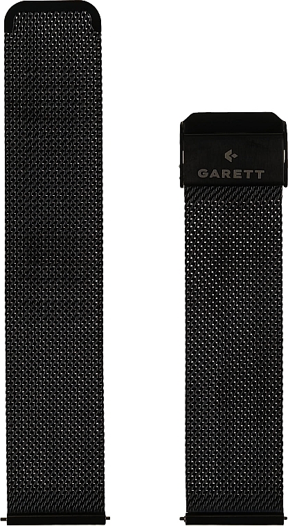 Smartwatch Band, steel black, 20 mm - Garett — photo N1