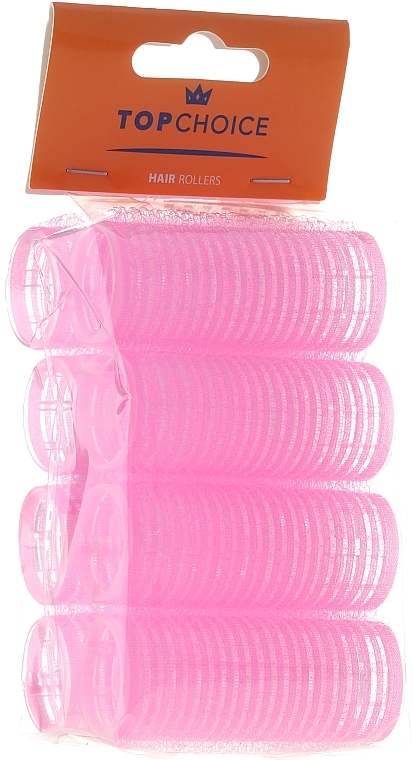 Velcro Hair Curlers "Velcro" diameter 25 mm, 8 pcs, 0256 - Top Choice — photo N2