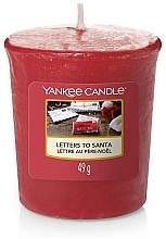 Scented Candle - Yankee Candle Votive Letters to Santa — photo N2