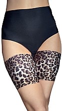 Fragrances, Perfumes, Cosmetics Anti-Chafing Thigh Bands 'Body Comfort' 03, panther - Knittex