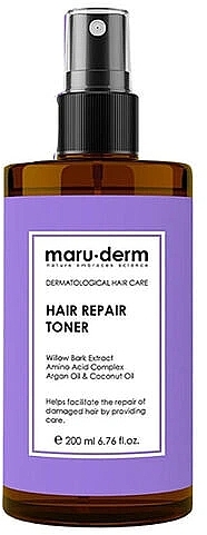 Hair Restoration Toner - Maruderm Cosmetics Hair Repair Toner — photo N1