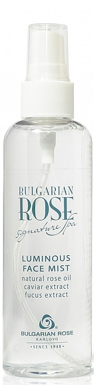 Face Mist - Bulgarian Rose Signature Spa Luminous Face Mist — photo N1