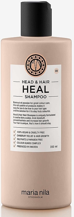 Anti-Dandruff Hair Shampoo - Maria Nila Head & Hair Heal Shampoo — photo N17