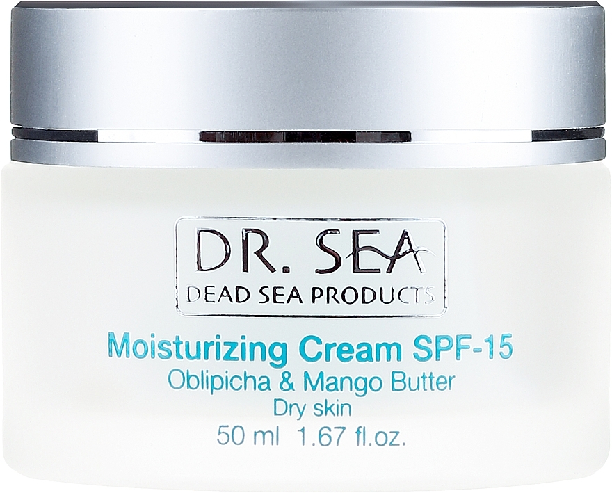 Moisturizing Cream with Sea Buckthorn & Mango Oil SPF 15 - Dr. Sea Moisturizing Cream SPF 15 — photo N2