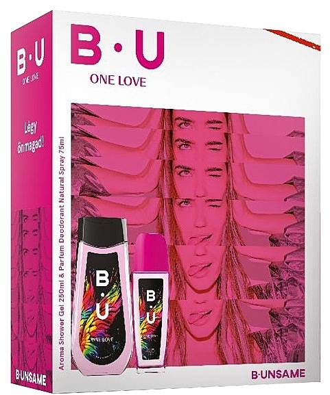 B.U. One Love - Set (sh/gel/250ml + deo/spray/75ml) — photo N1