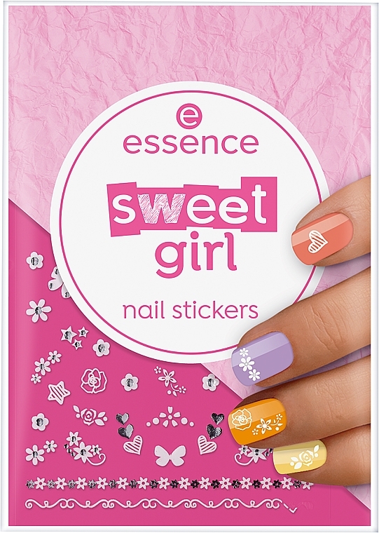 Nail Stickers - Essence Sweet Girl Nail Stickers — photo N1