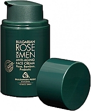 Fragrances, Perfumes, Cosmetics Anti-Aging Men's Cream - Bulgarian Rose For Men Anti-Agin Face Cream