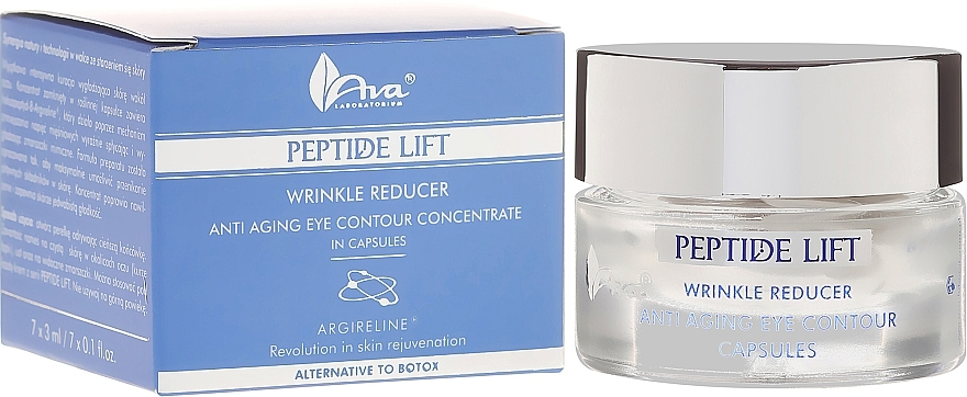 Anti-Wrinkle Peptide Concentrate in Capsules - Ava Laboratorium Peptide Lift Concentrate — photo N1