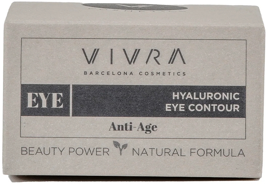 アイクリーム - Vivra Hyaluronic Eye Contour Anti-Age — photo N2