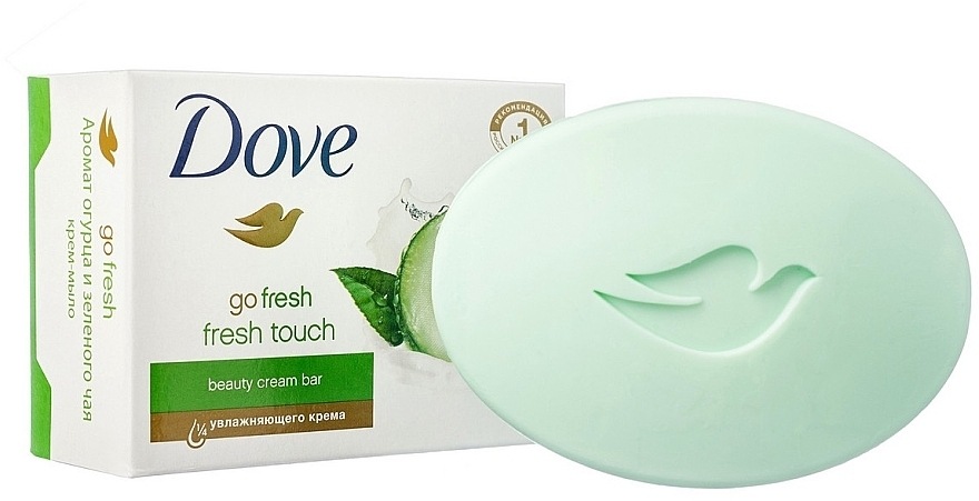 Cream-Soap "Fresh Touch" - Dove — photo N1