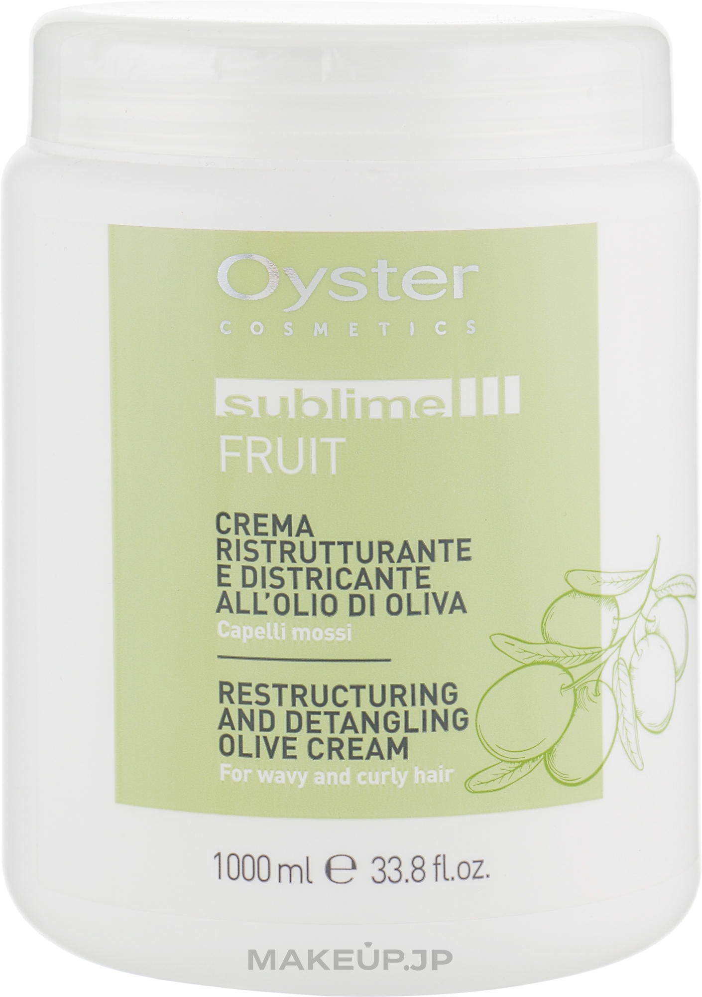 Olive Extract Mask - Oyster Cosmetics Sublime Fruit Olive Extract Mask — photo 1000 ml