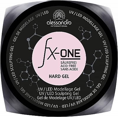 Nail Gel - Alessandro FX-One Hard Gel UV/LED — photo N2