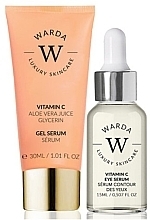 Fragrances, Perfumes, Cosmetics Set - Warda Skin Glow Boost Vitamin C (gel/serum/30ml + eye/serum/15ml)