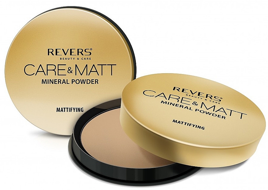Face Powder - Revers Care & Matt Mineral Powder — photo N1