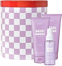 Pupa Berry Boost - Set (scented/water/100ml+sh/gel/200ml+ b/lot/200ml) — photo N1