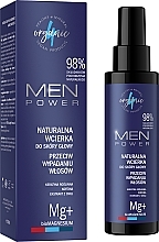 Fragrances, Perfumes, Cosmetics Natural Strengthening Hair & Scalp Lotion - 4Organic Men Power