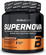 Peach Pre-Workout Complex - BioTechUSA Super Nova — photo N1