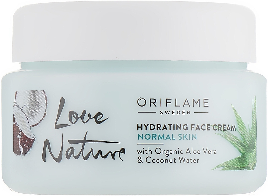 Moisturizing Face Cream - Oriflame Love Nature Hydrating Face Cream — photo N2