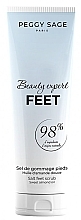 Fragrances, Perfumes, Cosmetics Salt Foot Scrub with Aweet Almond Oil - Peggy Sage Beauty Expert Salt Feet Scrub