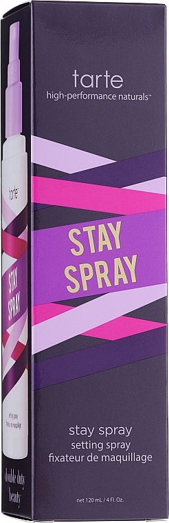Makeup Setting Spray - Tarte Cosmetics Stay Spray Setting Spray — photo N6