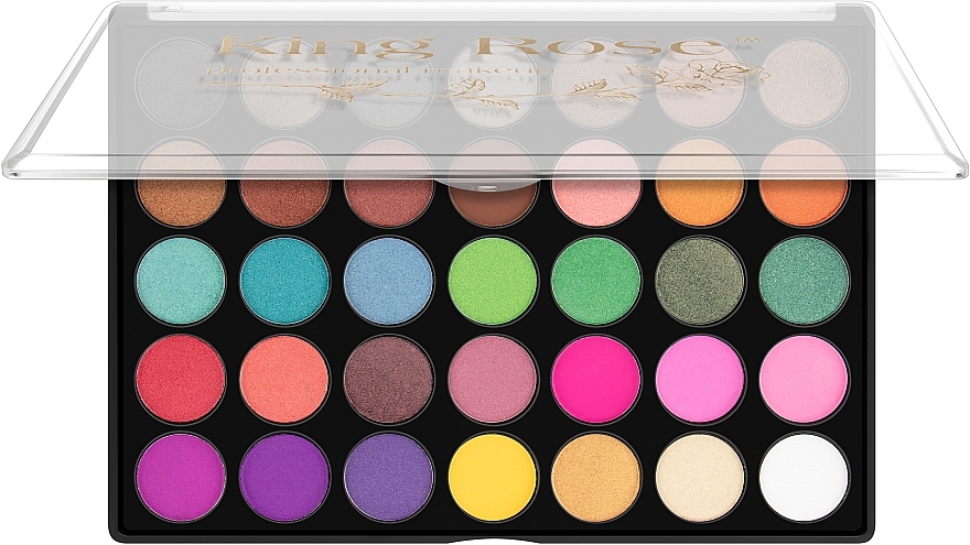 Eyeshadow Palette, 35 shades - King Rose Eyeshadow Palette 35A — photo N1