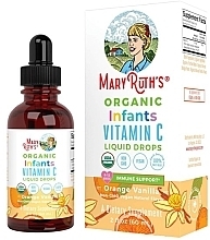 Fragrances, Perfumes, Cosmetics Orange-Vanilla Vitamin C Liquid Drops for Babies - MaryRuth Organic Infants Vitamin C Liquid Drops Orange Vanilla