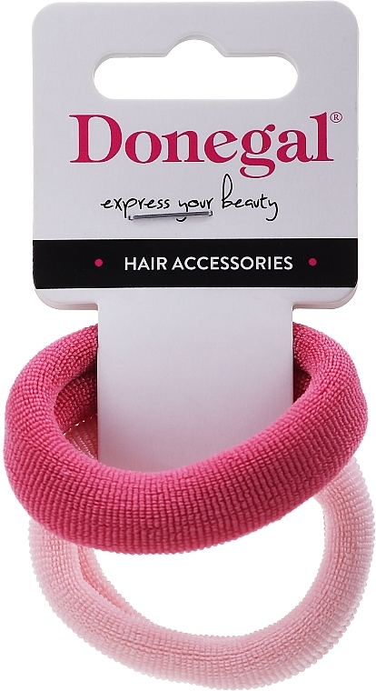 Elastic Hair Bands, FA-5642, 2 pcs - Donegal — photo N1