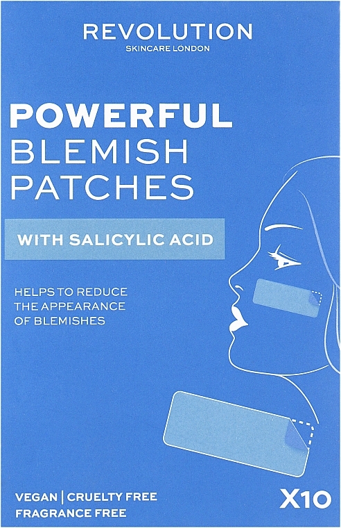 Anti-Acne Patch - Revolution Skincare Powerful Salicylic Acid Blemish Patches — photo N1
