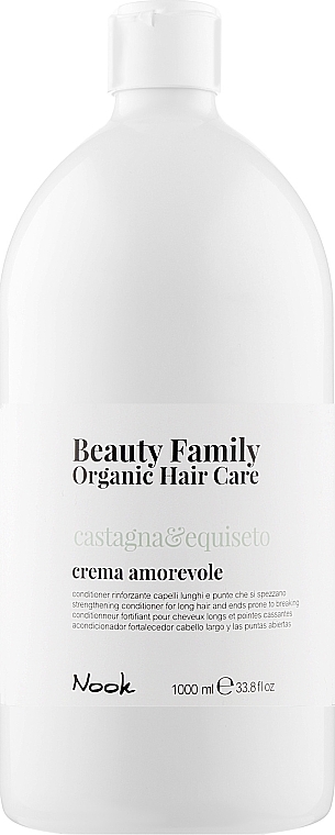 Conditioner for Long Brittle Hair - Nook Beauty Family Organic Hair Care Conditioner — photo N1