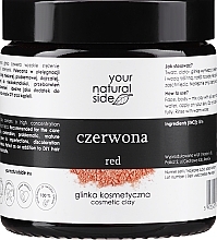 Fragrances, Perfumes, Cosmetics Natural Red Clay - Your Natural Side Natural Clays Glinka 