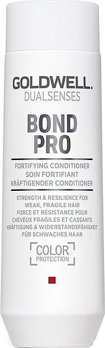 Strengthening Conditioner for Thin & Brittle Hair - Goldwell DualSenses Bond Pro Fortifying Conditioner (mini size)  — photo N2