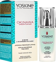 Fragrances, Perfumes, Cosmetics Lifting Face & Eye Area Serum - Yoskine Okinawa Green Caviar Lifting Serum