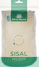 Fragrances, Perfumes, Cosmetics Double-Sided Sisal Massage Mitten, terry - Balmy Naturel Sisal Bath Mitt