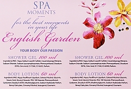 Set - Spa Moments English Garden (sh/g/100ml + sh/g/100ml + b/lot/60ml + b/lot/60ml) — photo N9