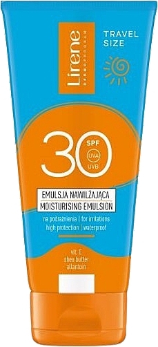 Moisturizing Sunscreen Emulsion SPF 30 - Lirene Moisturising Emulsion SPF 30 — photo N1