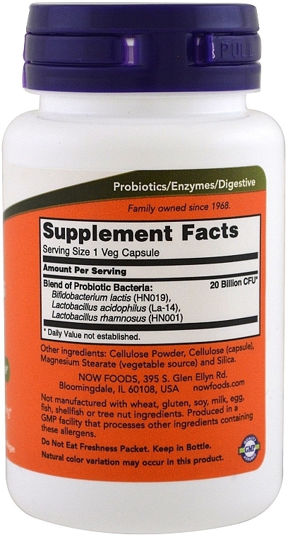 Women Probiotics, 20B CFU - Now Foods — photo N9