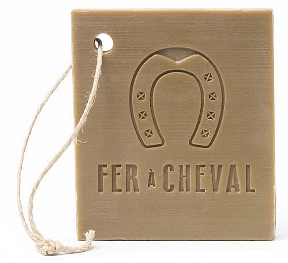 Natural Olive Soap 'Square' - Fer A Cheval Olive Marseille Soap  — photo N1