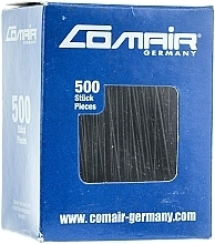 Hairpins, black, 75 mm - Comair — photo N3