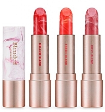 Fragrances, Perfumes, Cosmetics Lipstick - Holika Holika Lip Sheer Marble Lipstick Color Lip Balm