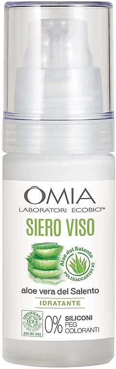 Aloe Vera Face Serum - Omia Labaratori Ecobio Aloe Vera Face Serum — photo N1