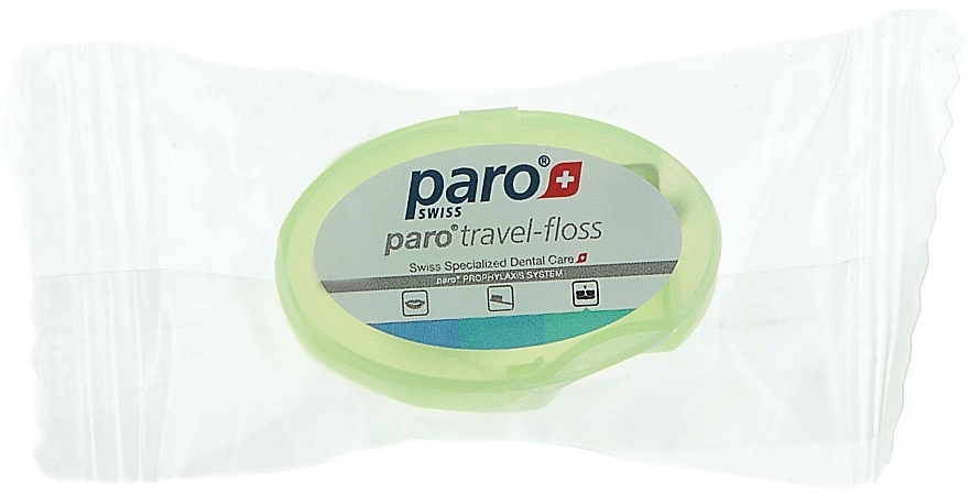 Travel Dental Floss. green - Paro Swiss Travel-Floss — photo N4