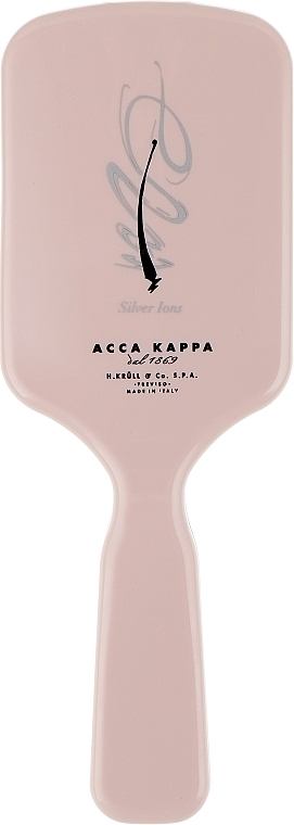 Hair Brush, pink - Acca Kappa Mini paddle Brush Nude Look — photo N2