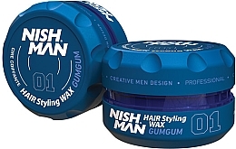 Fragrances, Perfumes, Cosmetics Hair Styling Wax - Nishman Hair Styling Wax 01 Gumgum