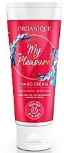 Fragrances, Perfumes, Cosmetics Hand Protective Cream - Organique My Pleasure Hand Cream