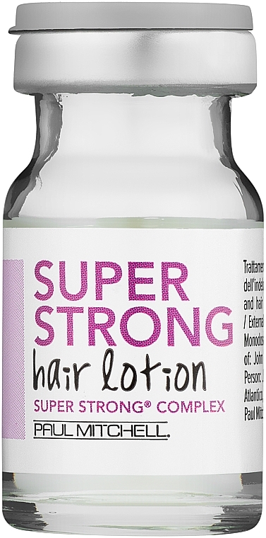 Anti-Hair Breakage Revitalizing Ampoules - Paul Mitchell Super Strong Hair Lotion — photo N2