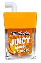 Juicy Lip Gloss, mango - Martinelia Lip Gloss — photo N1