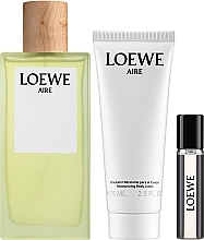 Loewe Aire - Set (edt/100ml + edt/10ml + b/balm/75ml) — photo N2