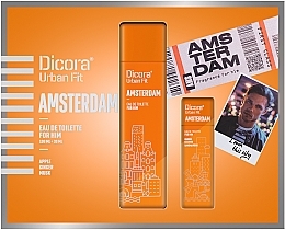 Fragrances, Perfumes, Cosmetics Dicora Urban Fit Amsterdam - Set (edt/100 ml + edt/30 ml)