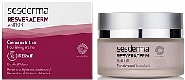 Antioxidant Nourishing Cream - SesDerma Laboratories Resveraderm Antiox Nourishing Facial Cream — photo N1